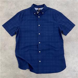 پیراهن مردانه آستین کوتاه اورجینال MS سایز L - کتان استور