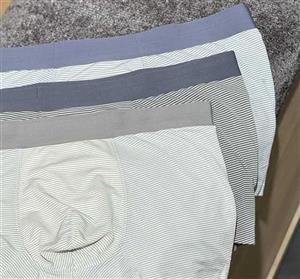 شورت لیزری مردانه یاشن مدل راه‌راه | نیم‌پا (Trunk) با راحتی فوق‌العاده (L368)