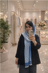 شال طرح مارک وارداتی پاییزه نرم و لطیف با کیفیت بالا مناسب برای همه فصل ها