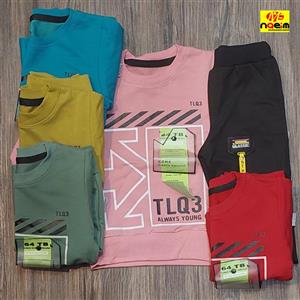 بلوز و شلوار ست پسرانه off white سایز 40-45