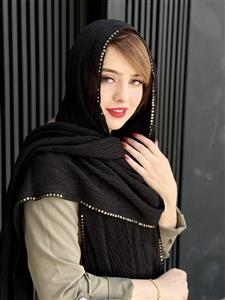 شال پلیسه دور پولکی