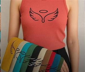 کراپ تاپ جلو گلدوزی