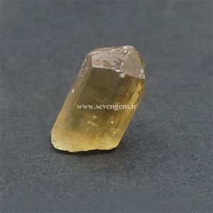 بلور سنگ آپاتیت طلایی کیفیت جواهری (کدB153)