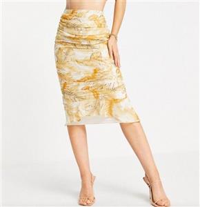 دامن حریر زنانه اورجینال برند آسوس