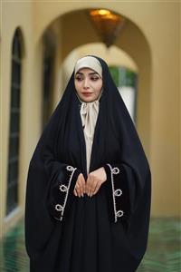 چادر جده مچ آرامش مخمل صدف | حجاب جلابیب