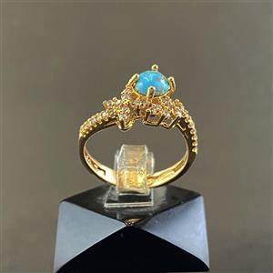 انگشتر زنانه فیروزه (کد 0501)
