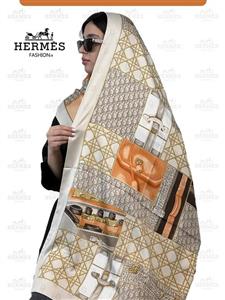 شال ابریشم طرح دیور (Dior)