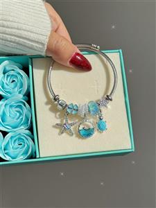 دستبند پاندورا دریایی (لاکپشت) - رینا اکسسوری