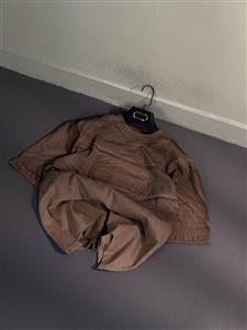 تیشرت مردانه ماکان دیزل آبرنگی خاکی کد 218223