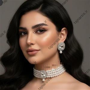 ست مرواریدی عروس - فروشگاه اینترنتی تاج نارسیس