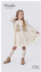 پیراهن خوشگل و شیک دخترانه ترک- کیفیت عالی و خنک-مناسب از 6 تا 13 سال