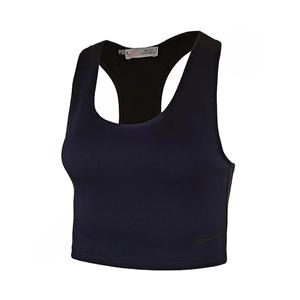 نیم تنه ورزشی زنانه بدنسازی طرح نایک Just Do it 1121 | سرمه ای/مشکی | پهلوان شاپ