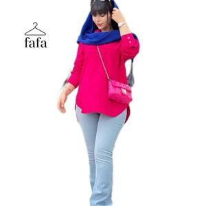 شومیز بغل دکمه فافاشاپ