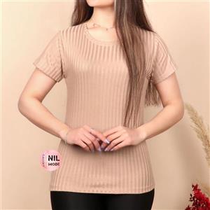 تیشرت زنانه پنبه پلیسه