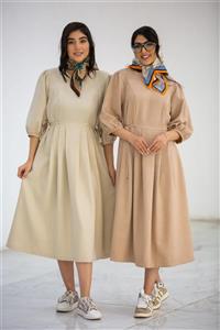 مانتو جودون بلند بغل بندی