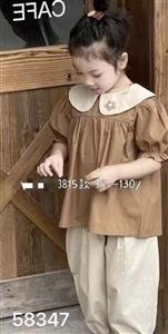شومیز و شلوار وارداتی دخترانه-کیفیت عالی و راحت و شیک-از سایز ۹۰تا ۱۳۰ و کد ۱۴۱