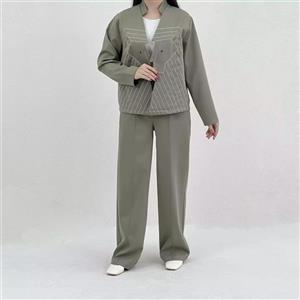 ست کت و شلوار زنانه طرحدار