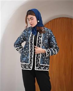 کت ژاکارد نوار دوزی زنانه