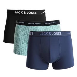 پک 3 تایی شورت مردانه باکسر بریف جک اند جونز JACK  JONES اورجینال وارداتی - طرح سه