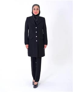 مانتو شلوار اداری آژند - مانتو بلوط