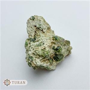 سنگ گارنت دمانتوئید طبیعی و کلکسیونی 103 گرم