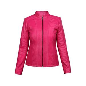 کت زنانه چرم کروکو مدل ژولیت