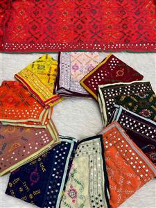شال هندی کوکدوزی شده دستدوز