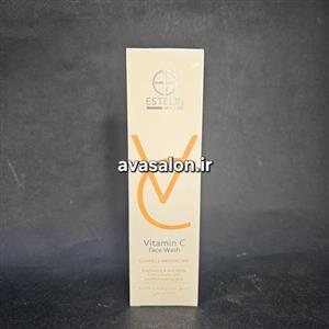 ژل شستشوی صورت Estelin – ویتامین C، روشن‌کننده و ضد پیری