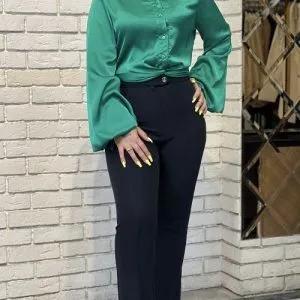 شومیز ساتن سلین 8542