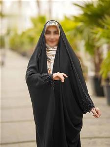 چادر مشکی جده جواهردوزی طرح آوا با ارسال رایگان (آماده سازی 7 روزه)