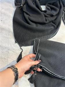 روسری پلیسه قواره دار