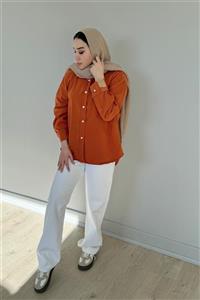 شومیز کتان نخ بیسیک