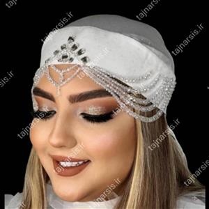 توربان عروس - فروشگاه اینترنتی تاج نارسیس