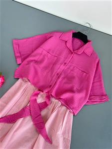 شومیز پایین گره کاغذی