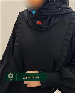 مانتو عبایی نسترن پارچه کرپ الیزه ممتاز