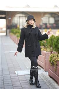 پالتومجلسی فوتر کوتاه طرح ترمه