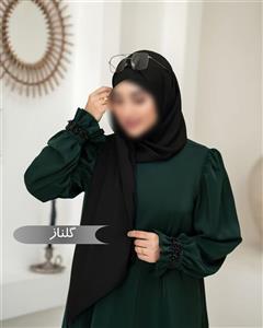 مانتو عبایی زنانه گلناز مشکی ارسال رایگان مزون دوز و مجلسی بلند و مشکی آماده سازی 7 روزه