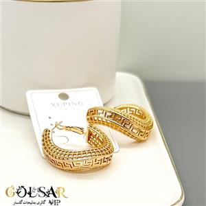 گوشواره حلقه‌ ای پیچی ژوپینگ | کد 400