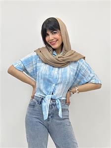 شومیز گره ای خفاشی