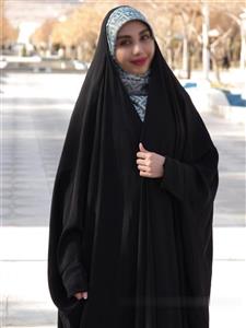 چادر مشکی جده مچدار طرح ندا با ارسال رایگان (آماده سازی 7 روزه)
