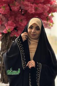 چادر جواهردوزی طرح خورشید-پارچه ویکتوریا