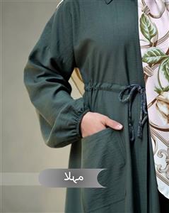مانتو عبایی زنانه مهلا مشکی ارسال رایگان مزون دوز و مجلسی بلند و مشکی آماده سازی 7 روزه