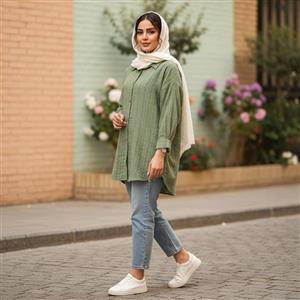 شومیز مانتویی الینا F