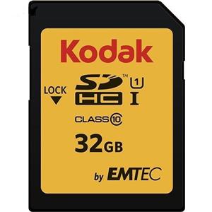 کارت حافظه SDHC کداک کلاس 10 استاندارد UHS-I U1 سرعت 85MBps 580X ظرفیت 32 گیگابایت Kodak UHS-I U1 Class 10 85MBps 580X SDHC - 32GB