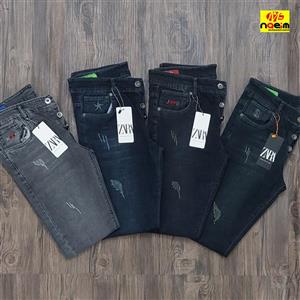 شلوار لی مردانه zara اسکینی سایز 42-50
