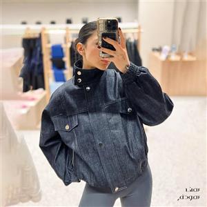 بامبر جکت جین مدل برایتون - هانا هودفر