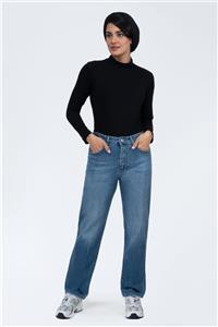 شلوار جین راسته آبی تیره ۳۰۰۰۷۲۵۵