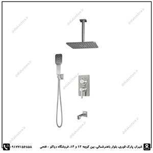 دوش توکار راسان مدل رزالین مشکی
