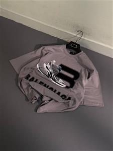 تیشرت مردانه BALENCIAGA طوسی کد 211322