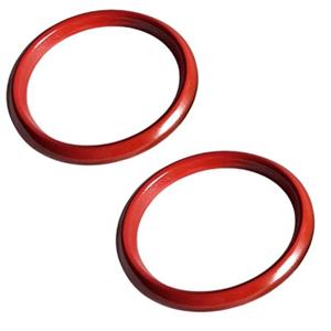 حلقه دور چراغ مه شکن سپر جلو خودرو کد reed مناسب برای کوئیک و ساینا  بسته دو عددی